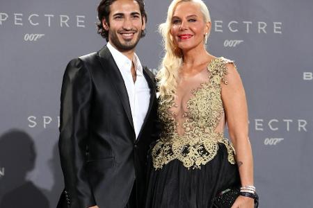 Natascha Ochsenknecht glänzte neben ihrem Partner Umut Kekilli bei der 