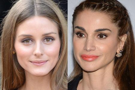 Ob sich US-Society-Star Olivia Palermo (l.) und die Königin Rania von Jordanien schon einmal live gegenüber standen, ist nic...