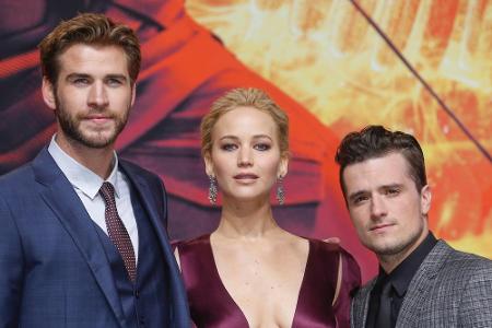 An der Seite von Lawrence war aber nicht nur Liam Hemsworth zu sehen, sondern natürlich auch Josh Hutcherson.