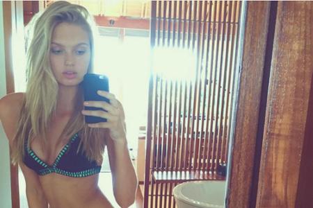 Romee Strijd (20) aus den Niederlanden.