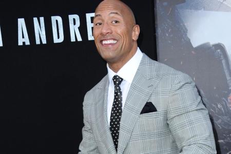 Dwayne Johnson startete in diesem Jahr in Hollywood richtig durch und wird mit Platz fünf belohnt. Mit 