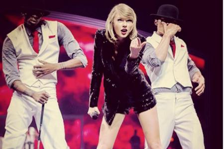 Auf der Bühne geht es bei Taylor Swift (25, 