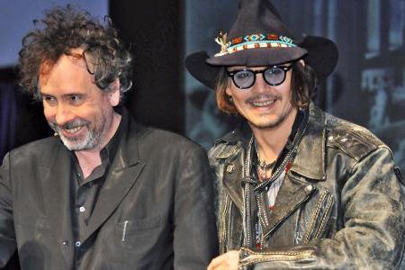 Beruflich und privat ein echtes Dreamteam: Regisseur Tim Burton und Hollywood-Star Johnny Depp.