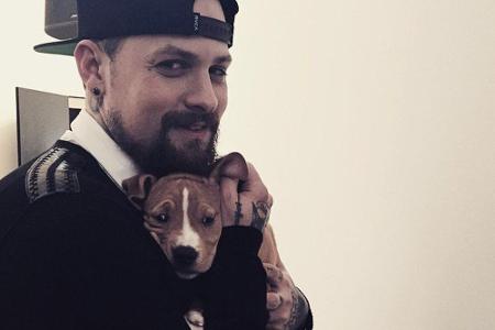 Einer der süßesten Welpen-Posts stammt von Cameron Diaz' Ehemann Benji Madden: 