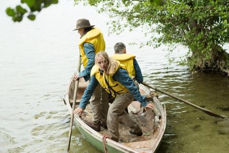 Teamwork ist alles: Ohne Orientierung, Teamfähigkeit und Mut können Barbara, Julia und Eike sich nicht befreien. Das Schlimm...