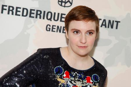 Lena Dunham (29) macht bei ihrem Look schon vieles richtig: Der sanfte Kupferton passt perfekt zu dem Braun ihrer Augen. Doc...