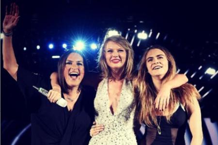 Klar: Cara Delevingne (r.) ist mit von der Partie. Mariska Hargitay (51, 