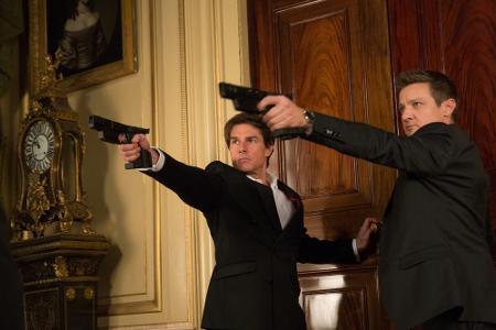 Natürlich wird auch ordentlich geballert. Erneut steht dabei Jeremy Renner als Agent William Brandt an der Seite von Tom Cru...