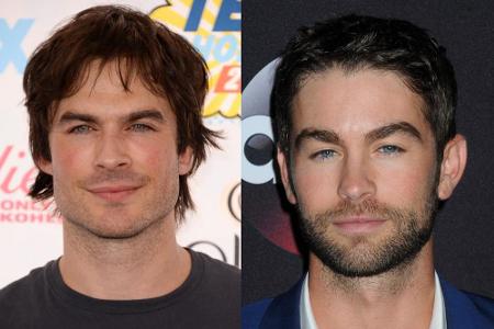 Das verschmitzte Lächeln und den verführerischen Blick haben beide drauf - und doch sind Ian Somerhalder (36, l.) und Chace ...
