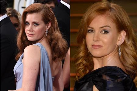 Nicht zuletzt wegen der roten Haare sehen sich auch die Schauspielerinnen Isla Fisher (39, r.) und Amy Adams (40) zum Verwec...