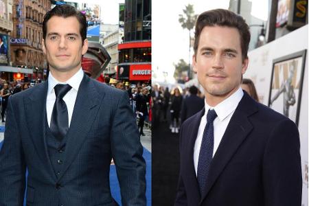 Henry Cavill (32, l.) und Matt Bomer (37). Die beiden Schauspieler könnten glatt als eineiige Zwillinge durchgehen - wie sch...
