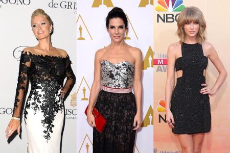 Paris Hilton (l.), Sandra Bullock (M.) und Taylor Swift (r.) hatten schon Probleme mit Stalkern Paris Hilton (l.), Sandra Bullock (M.) und Taylor Swift (r.) hatten schon Probleme mit Stalkern