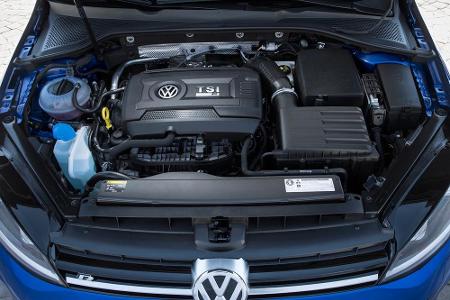 300 PS unter der Haube: Der Turbo-Motor des Golf R Variant