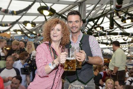 ...Florian Silbereisen ohne sie auf den Promi-Events. Bei seinem Auftritt auf dem Münchner Oktoberfest mit der ehemaligen 