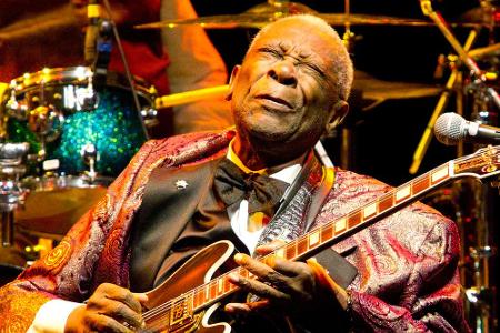 B.B. King hieß mit bürgerlichem Namen Riley B. King B.B. King hieß mit bürgerlichem Namen Riley B. King