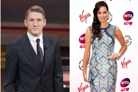 Junge Liebe: Bastian Schweinsteiger und Ana Ivanovic