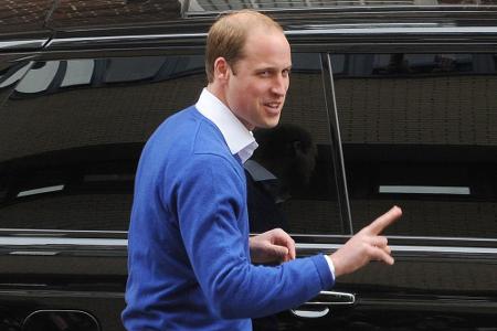 Prinz William würde seinen Sohn gerne zu einem Fußballspiel mitnehmen Prinz William würde seinen Sohn gerne zu einem Fußballspiel mitnehmen