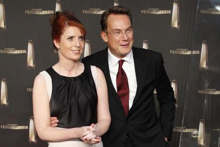 Ein Bild aus besseren Zeiten: Monica Lierhaus und Rolf Hellgardt bei der Verleihung des Deutschen Fernsehpreises 2012