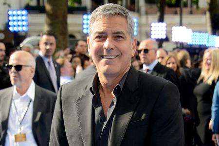 George Clooney bei der Premiere seines neuen Streifens 
