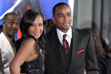 Bobbi Kristina Brown und ihr Freund Nick Gordon bei der Premiere des Films 