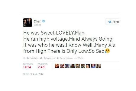 Trauer Robin Williams, cher