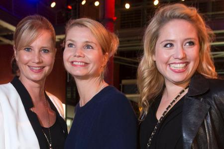 Blonde Frauenpower: Sabine, Annette und Caroline Frier (v.l.n.r.)