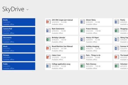 Skydrive wird ab Windows 8.1 noch fester in das Betriebssystem integriert und bietet auch neue Funktionen, wie beispielsweis...