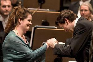 Maria Radner während eines Konzerts in der Komischen Oper Berlin im Jahr 2006