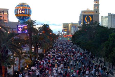 Marathon mit Livemusik: Run Vegas Run