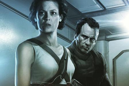 Ellen Ripley und Corporal Dwayne Hicks