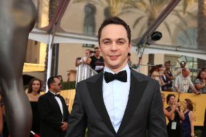 Schick sieht er aus, der Allmächtige: Jim Parsons alias Gott bei den Screen Actors Guild Awards in L.A.