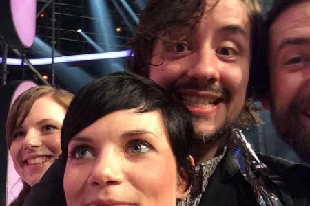 Auch das Duo Mrs. Greenbird (Mitte) will Deutschland in Wien vertreten