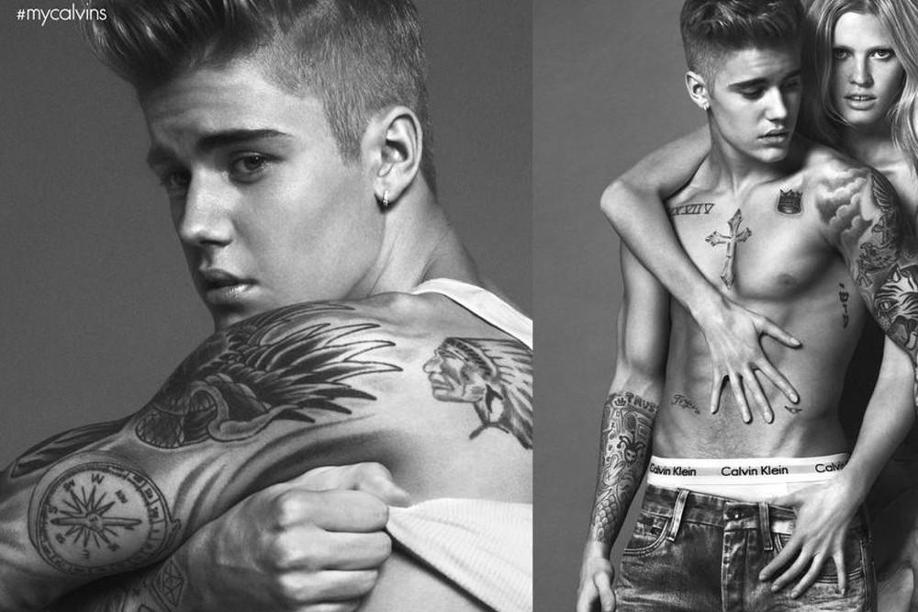Justin bieber calvin klein 2015 hotsell