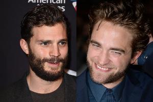 Begehrte Trunkenbolde: Dornan und Pattinson bechern
