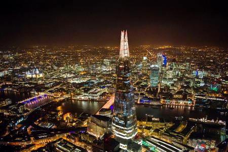The Shard: Tolle Aussicht auf London