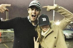 Gisele Bündchen in heller Vorfreude: Tom Brady im Super Bowl