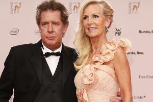 Jan Fedder mit Ehefrau Marion bei der Bambi-Verleihung im November 2013