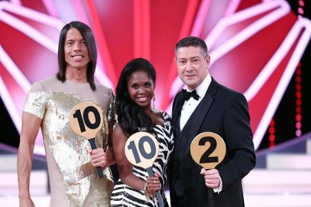 Die Jury bleibt unangetastet: Jorge Gonzales, Motsi Mabuse und Joachim Llambi