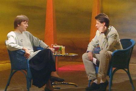 Angela Merkel war am 19.06.1991 zu Gast bei Günther Jauch