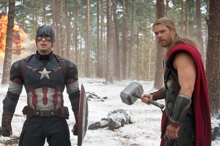 Captain America und Thor vereint gegen die Schergen von Hydra