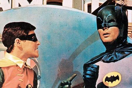 Batman und Robin waren in den 1960er Jahren als 