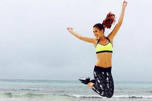 Fiona Erdmann: So sieht ihr Workout-Marathon aus