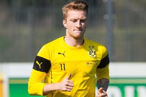 Hat derzeit nicht viel zu lachen: Marco Reus, hier beim Lauftraining im April 2015
