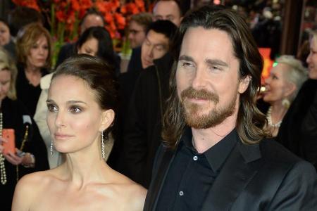 Natalie Portman und Christian Bale waren anlässlich der Natalie Portman und Christian Bale waren anlässlich der