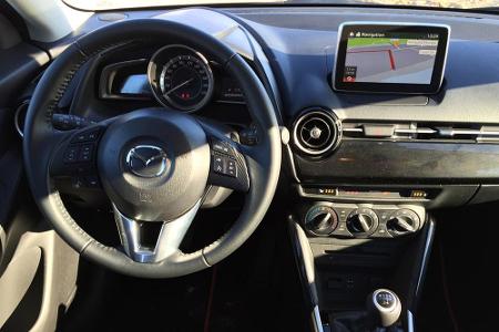Innere Werte: das Armaturenbrett des Mazda2