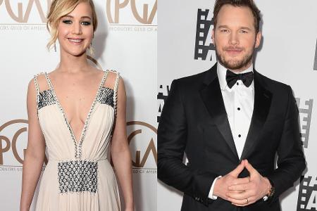 Sind Jennifer Lawrence und Chris Pratt bald als Liebespaar zu sehen?