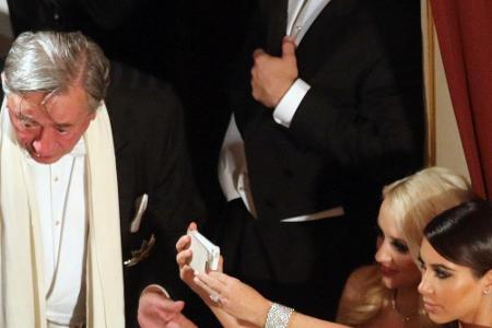 Wiener Opernball 2014: Richard Lugner und sein Ehrengast Kim Kardashian Wiener Opernball 2014: Richard Lugner und sein Ehrengast Kim Kardashian