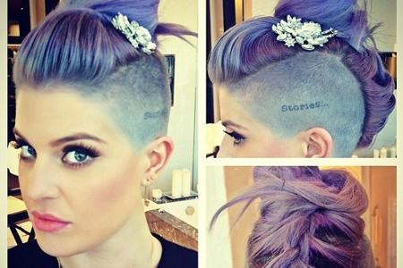 Kelly Osbourne probiert gerne neue Frisuren aus