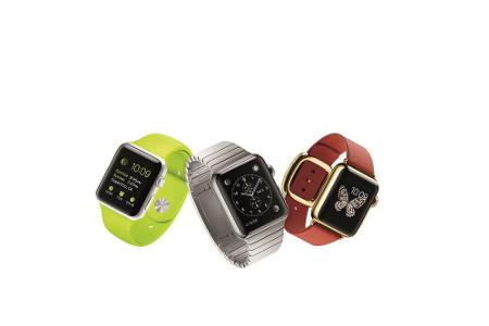 Links eine Uhr aus der 