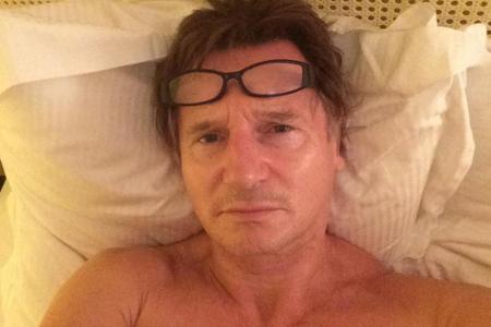 Warum so mürrisch, Mr. Neeson?